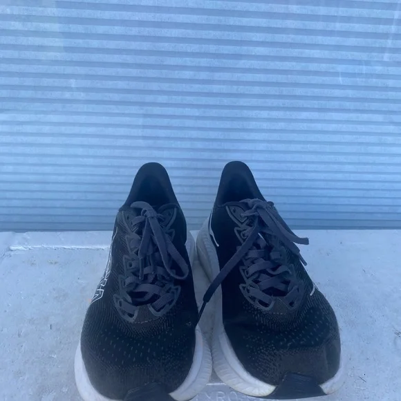 Hoka One One Mach 6 Women's Black White Running Sneakers Size 7B - Picture 4 of 15